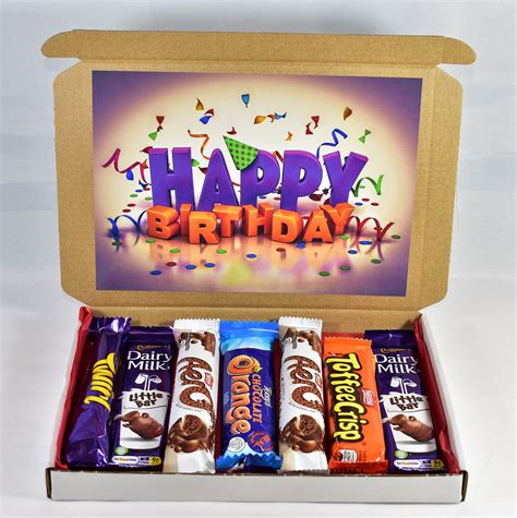 birthday chocolate box gift